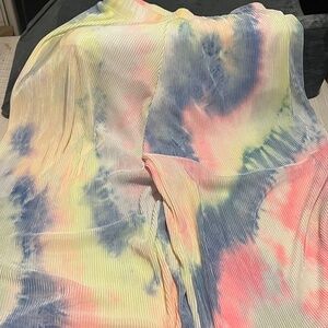 Zenana tye dye wide leg pants
